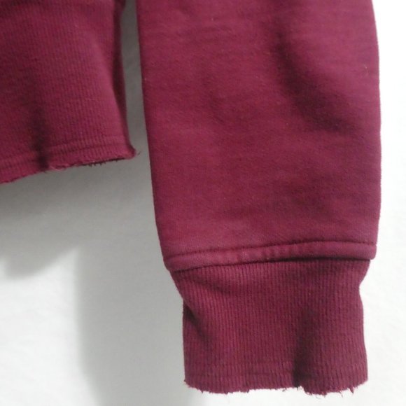 LULULEMON ATHLETICA CANADA | Burgundy Zip-Up Scuba Hoodie / Hooded Jacket - Picture 16 of 16